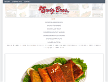 Tablet Screenshot of ewigsmokedfish.com